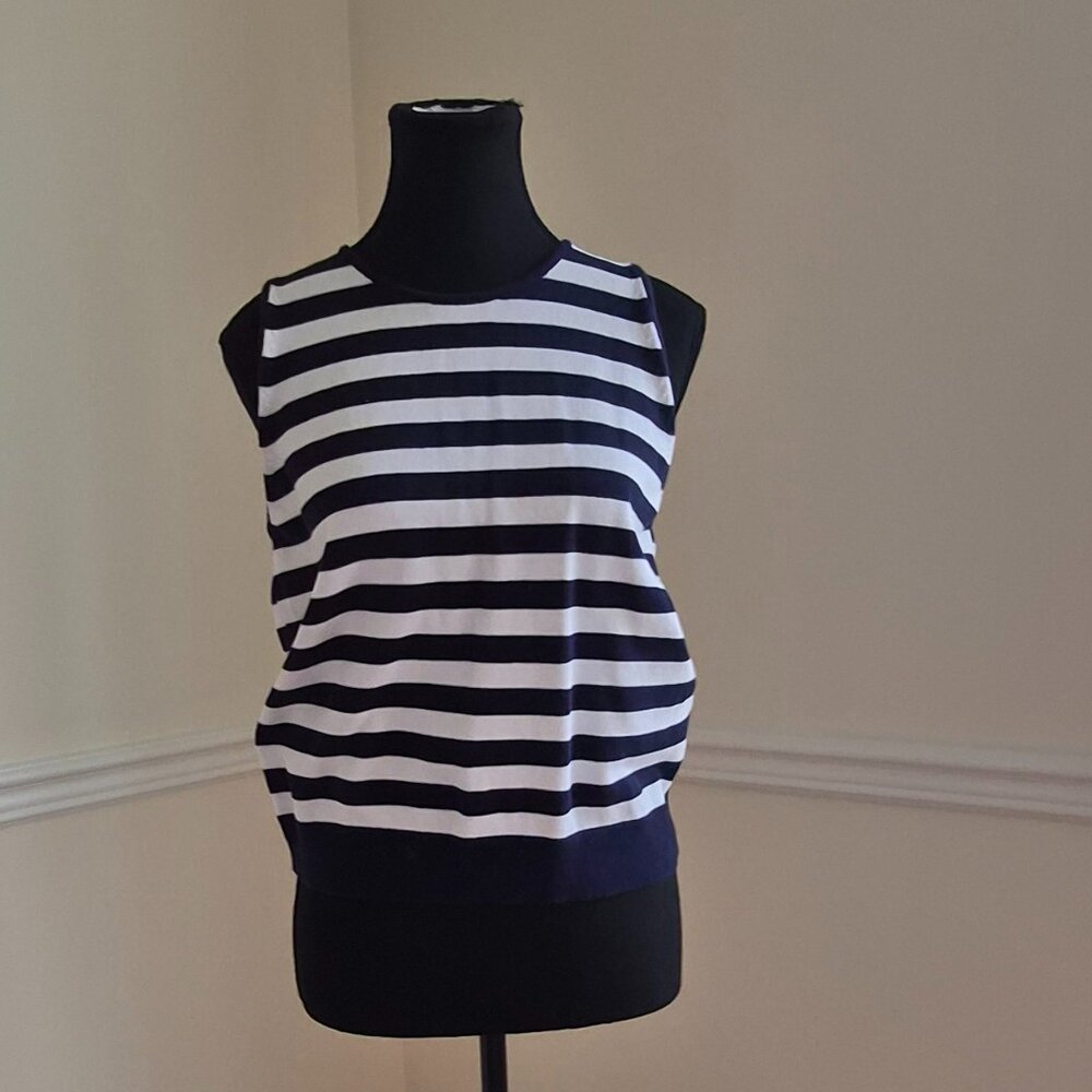 Ralph Lauren Sailor Pattern Top, Size L